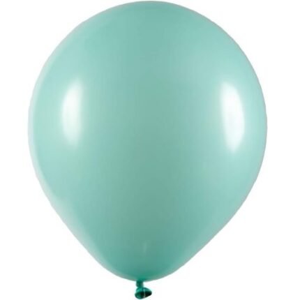 Balões Látex 30 cm Aqua Marine - 100 unidades