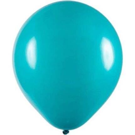 Balões Látex 26 cm Azul Turquesa