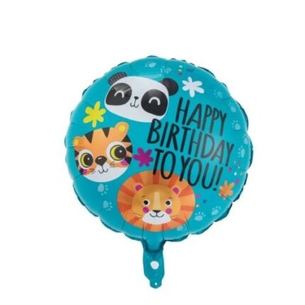 Balão Foil Azul 45 cm Selva