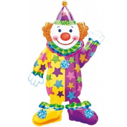 Balão Foil Airwalker Palhaço