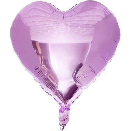 Balão Foil Coração Lilás
