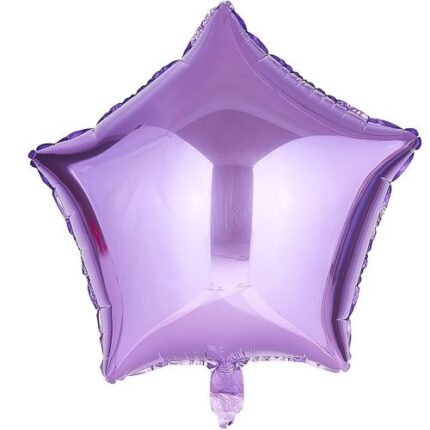 Balão Foil Estrela Lilás