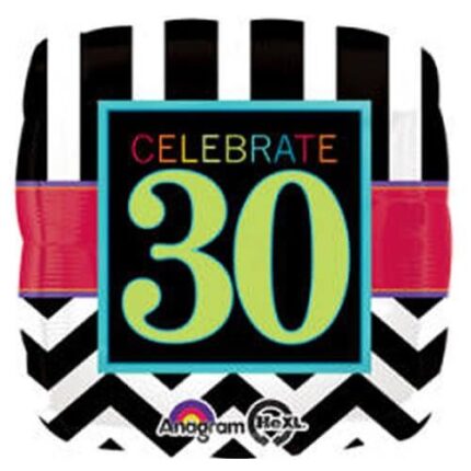 Balão Foil Celebrate 30