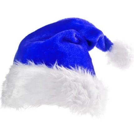 Gorro Pai Natal Azul