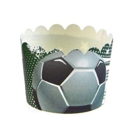 Forminhas Cupcakes Futebol