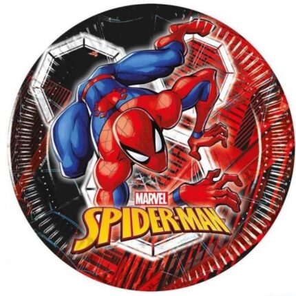 Pratos Spiderman
