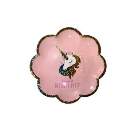 Pratos Unicórnio Mágico