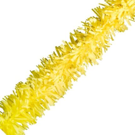 Festão Plástico Amarelo