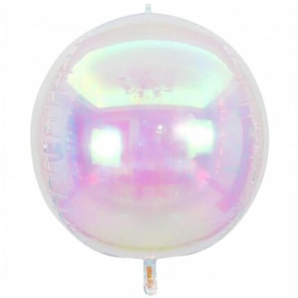 Balão Orbz Iridescente 50 cm