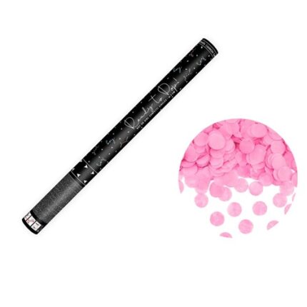 Lançador Confetes Rosa
