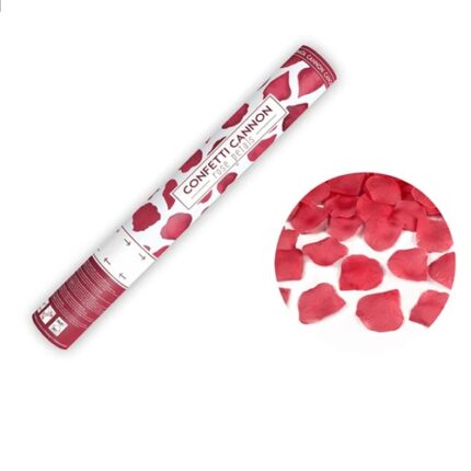 Lançador Pétalas Rosas Vermelhas 40 cm