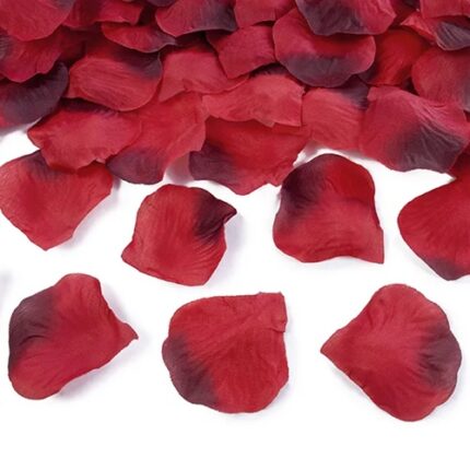 Pétalas Tecido Vermelhas