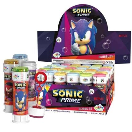 Tubo Bolas Sabão Sonic