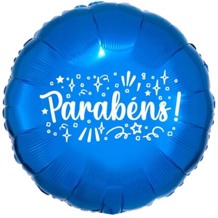 Balão Foil Redondo - Parabéns
