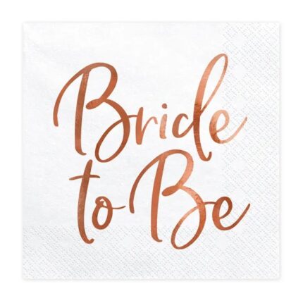 Guardanapos Bride to Be