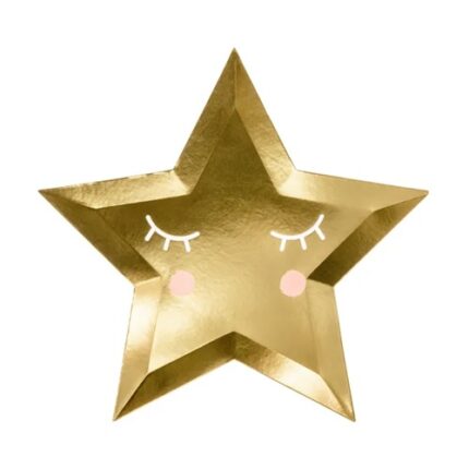 Pratos Dourados Estrela