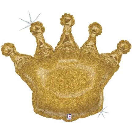 Balão Foil Coroa Dourada